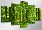 Nieuw * 5 Luik van Canvas * Green Forrest * 80x160cm, Nieuw, Ophalen of Verzenden, 125 cm of meer, 75 cm of meer