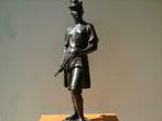 Alphonse de TOMBAY °1843-1918 jacht brons J. PETERMANN BXL, Antiek en Kunst, Ophalen