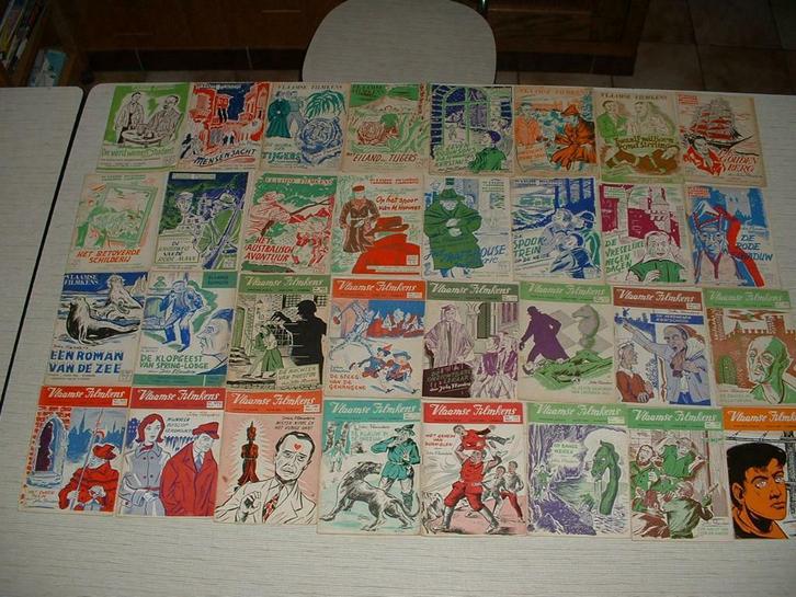 vlaamse filmkens averbode jaren 1954-1962, Antiek en Kunst, Antiek | Boeken en Manuscripten, Ophalen of Verzenden