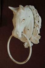 Gietijzeren paardenhoofd om op te hangen (handdoekhouder), Huis en Inrichting, Ophalen of Verzenden, Nieuw