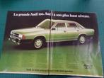 Audi 100 - publicité papier - 1976, Verzamelen, Merken en Reclamevoorwerpen, Ophalen of Verzenden, Gebruikt, Overige typen