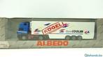 1:87 Albedo MAN truck & trailer Kögel Eurocooler, Ophalen of Verzenden, Zo goed als nieuw, 1:50 of kleiner, Auto