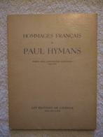 Wallonie – Paul Hymans - EO 1944 – rare édition limitée, Boeken, Ophalen of Verzenden, Algemeen
