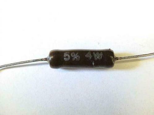 jw0034: 260 nieuwe weerstanden van 4W,, Hobby en Vrije tijd, Elektronica-componenten, Nieuw, Ophalen of Verzenden