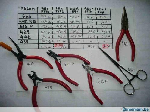 Facom jeu pinces coupantes  & clés n°66 - 68B, Doe-het-zelf en Bouw, Gereedschap | Handgereedschap, Nieuw, Ophalen of Verzenden