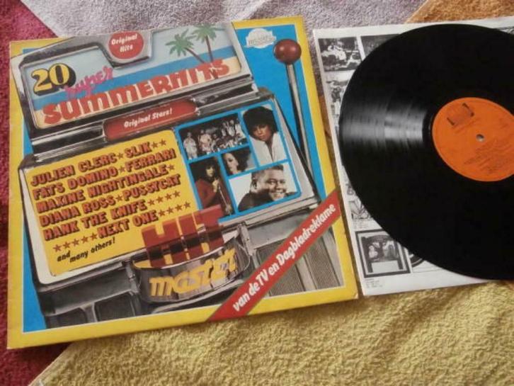 20 Super Summerhits Original Stars - Various Artists., Cd's en Dvd's, Vinyl | Verzamelalbums, Pop, 12 inch, Ophalen of Verzenden