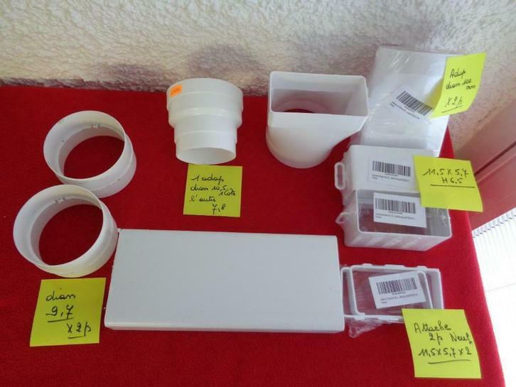 Conduit d'évacuation. Reste de chantier., Doe-het-zelf en Bouw, Overige Doe-Het-Zelf en Bouw, Zo goed als nieuw, Ophalen of Verzenden