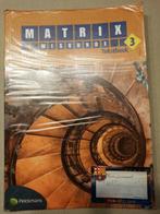 Matrix wiskunde 3 tekstboek plusboek 5 uur wiskunde, Secondaire, Mathématiques A, Enlèvement, Utilisé