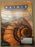 Matrix wiskunde 3 tekstboek plusboek 5 uur wiskunde, Boeken, ASO, Wiskunde A, Ophalen, Gelezen