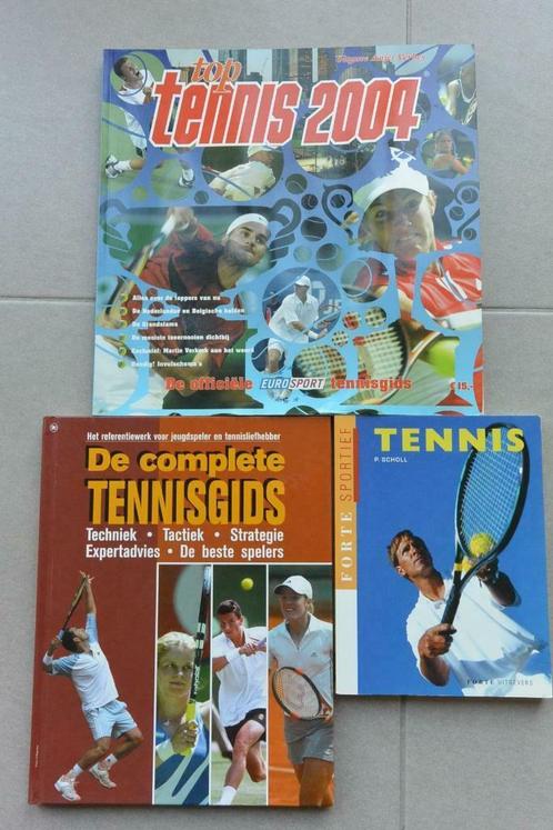Tennis. 3 boeken., Boeken, Sportboeken, Nieuw, Balsport, Ophalen of Verzenden