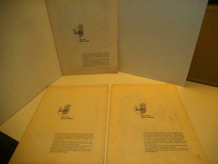 12 litho's Brugge (Albert Goethals) (Verzam-008), Verzamelen, Foto's en Prenten, Gebruikt, Prent, Gebouw, 1940 tot 1960, Ophalen of Verzenden