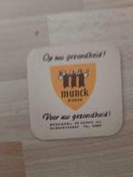 oude bierkaartje: Bieren Munck Ruddervoorde, Ophalen of Verzenden