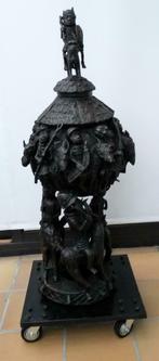 bronzen beeld afrikaans, Enlèvement