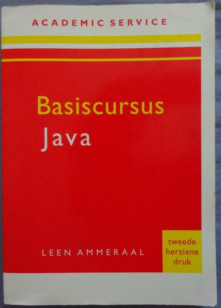 Basiscursus Java, Boeken, Informatica en Computer, Gelezen, Programmeertaal of Theorie, Ophalen of Verzenden