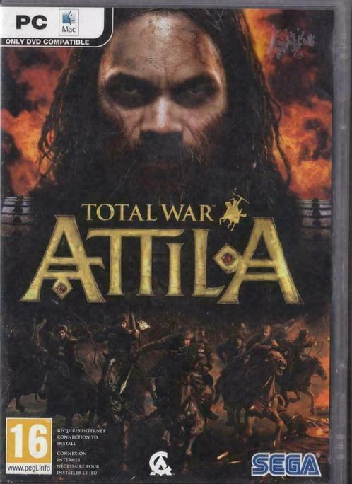 Total War Attila (x3 PC DVD ROM), Games en Spelcomputers, Games | Sega, Gebruikt, Avontuur en Actie, Eén computer, Ophalen of Verzenden