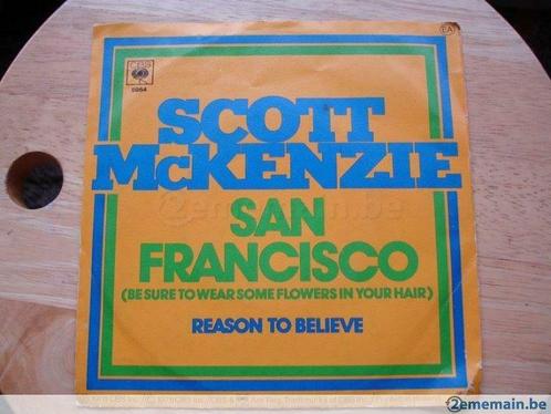 Scott McKenzie, San Francisco et reason to believe 45T, CD & DVD, Vinyles | Autres Vinyles