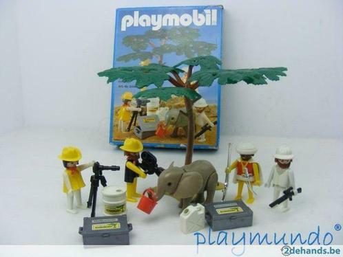 Playmobil 3414; Thema Safari (1980), Kinderen en Baby's, Speelgoed | Playmobil, Gebruikt, Ophalen of Verzenden
