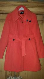 Oranje jas M 44, Kleding | Dames, Jassen | Winter, Ophalen of Verzenden, Zo goed als nieuw, Maat 42/44 (L), Oranje