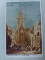 Carte postale Beffroi St. Nicholas a Gand en 1852 nieuw, Verzamelen, Oost-Vlaanderen, Ongelopen, Verzenden