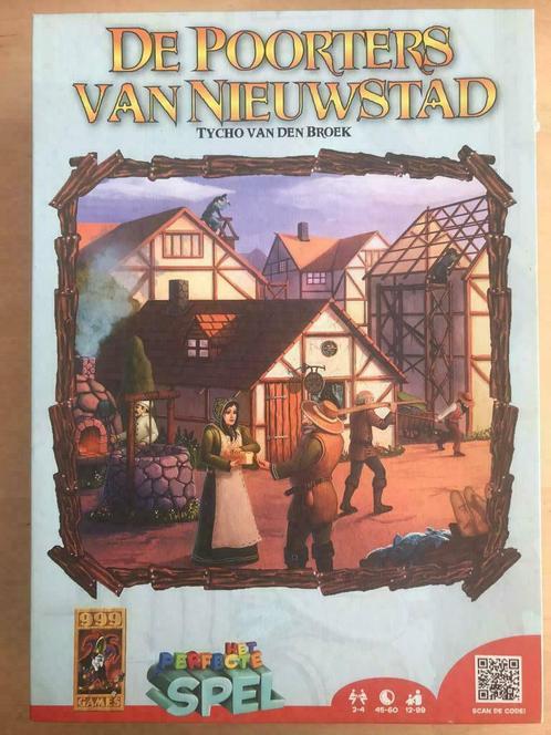 Spel 'De poorters van nieuwstad', Hobby en Vrije tijd, Gezelschapsspellen | Bordspellen, Zo goed als nieuw, Ophalen of Verzenden