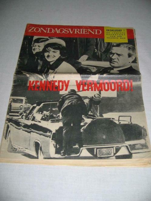 Zondagsvriend nr 48 : Kennedy vermoord, Boeken, Geschiedenis | Wereld, Gelezen, Ophalen of Verzenden