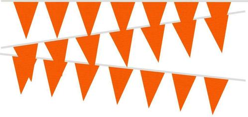oranje vlaggenlijnen Superkwaliteit Stof of PVC, Diversen, Vlaggen en Wimpels, Nieuw, Ophalen of Verzenden