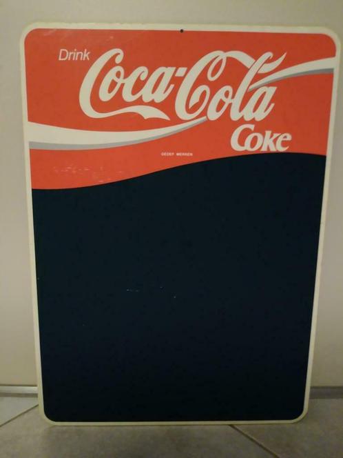 Ancien petit tableau Coca-Cola vintage, Collections, Marques & Objets publicitaires, Utilisé, Panneau publicitaire, Enlèvement ou Envoi