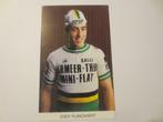 wielerkaart 1980 mini flat   eddy planckaert, Verzenden, Zo goed als nieuw
