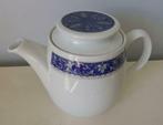 ROYAL DOULTON grote BLUE MARINA TEA POT met zeef, Ophalen of Verzenden