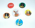 6 badges thème du fil Babe!!, Bouton, Enlèvement ou Envoi, Figurine, Neuf