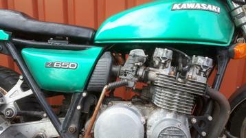 Kawasaki Z650 (KZ650) 1979 Projectmotor NL kenteken