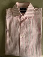 Herenhemd lange mouwen Massimo Dutti, Ophalen of Verzenden, Zo goed als nieuw, Roze