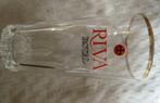 #J bier glas RIVA ROYAL Brouwerij Riva Dentergem  Ribbelglas, Verzamelen, Glas en Drinkglazen, Ophalen of Verzenden, Nieuw, Bierglas