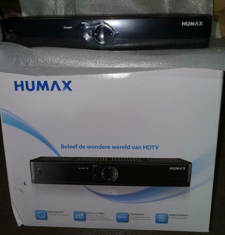 HUMAX IRHD-5300C kabelontvanger zonder harde schrijf NL CAI, Audio, Tv en Foto, Decoders en Harddiskrecorders, Nieuw, Ophalen of Verzenden