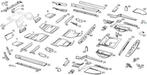 Nieuw plaatwerk voor je Mercedes 190SL, Ophalen, Mercedes-Benz, Nieuw, Links
