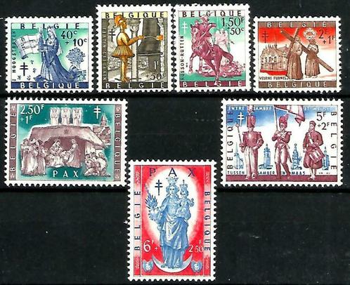 België 1958 Belgische legenden Folklore II OBP 1082/88**, Postzegels en Munten, Postzegels | Europa | België, Postfris, Orginele gom