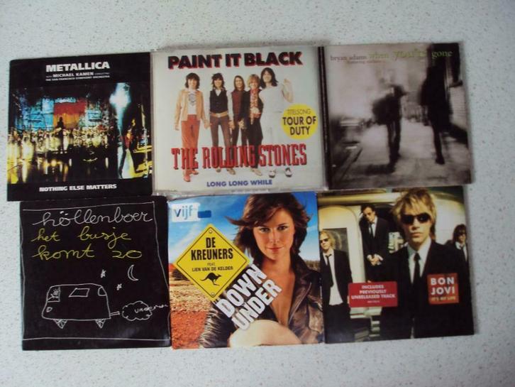Lot 37 met 6 Single CD's van Metallica, The Rolling Stones,, Cd's en Dvd's, Cd Singles, Ophalen of Verzenden