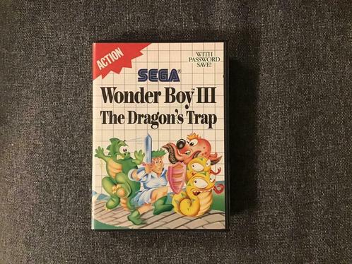 Sega Master System Game Wonder Boy III The Dragon’s Trap, Games en Spelcomputers, Games | Sega, Gebruikt, Master System, Platform