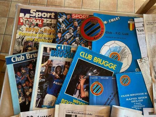 Club Brugge memorabilia, Verzamelen, Sportartikelen en Voetbal, Gebruikt, Boek of Tijdschrift, Ophalen of Verzenden