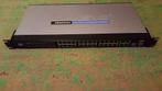 LINKSYS SRW224G4 24-PORT 10/100 4-PORT GIGABIT SWITCH WITH W, Gebruikt, Ophalen of Verzenden