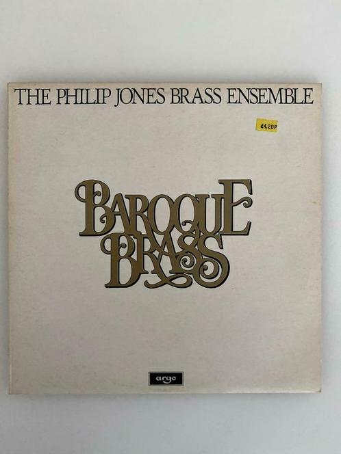 LP  The Philip Jones Brass Ensemble ‎– Baroque Brass 1979, Cd's en Dvd's, Vinyl | Jazz en Blues, Gebruikt, Jazz, 1960 tot 1980