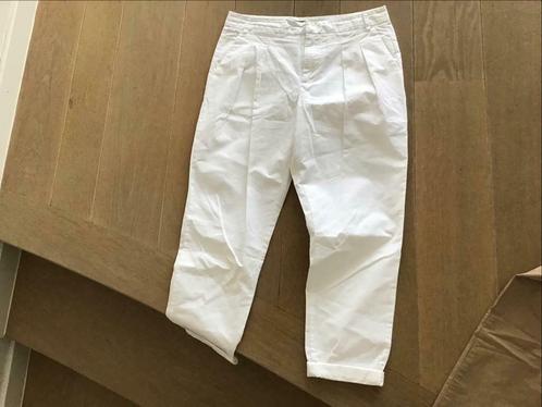 Witte Chinobroek zara maat smal,nieuwstaat, Vêtements | Femmes, Culottes & Pantalons, Comme neuf, Envoi