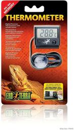 exo terra digitale thermometer met externe sonde, Ophalen of Verzenden, Zo goed als nieuw