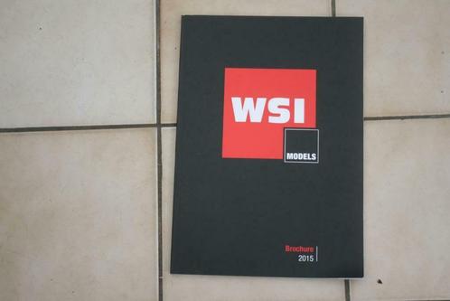 Catalogus miniaturen WSI 2015, Livres, Transport, Comme neuf, Camion, Envoi