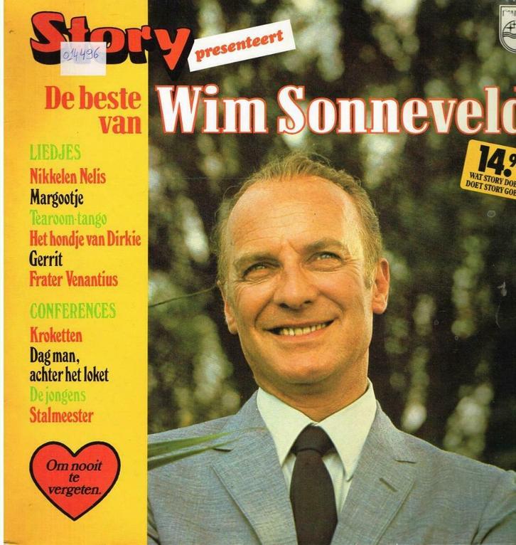 lp   /   Wim Sonneveld – Story Presenteert: De Beste Van Wim, Cd's en Dvd's, Vinyl | Overige Vinyl, Overige formaten, Ophalen of Verzenden