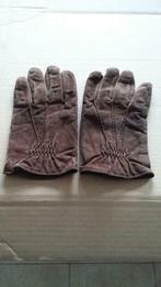 Gants en cuir bruns, Vêtements | Hommes, Bonnets, Écharpes & Gants, Enlèvement, Porté, Autres tailles, Gants