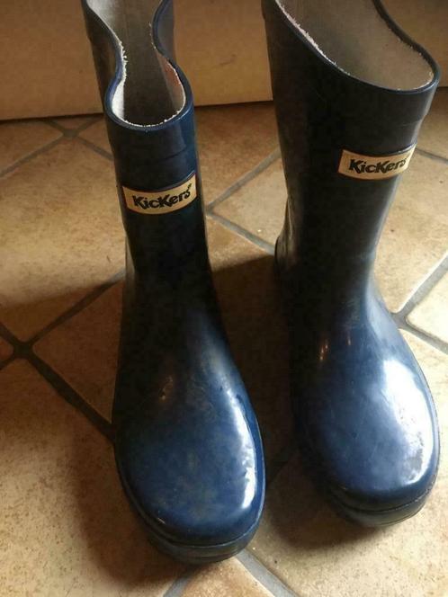 Regenlaarzen Kickers 34 - bottes Kickers 34, Kinderen en Baby's, Kinderkleding | Schoenen en Sokken, Gebruikt, Laarzen, Jongen of Meisje