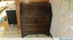 Secretaire - armoire en chêne- meuble ancien, Antiquités & Art, Antiquités | Meubles | Armoires