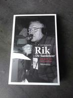 Rik De Saedeleer memoires, Gelezen, Balsport, Carl Huybrechts, Ophalen of Verzenden