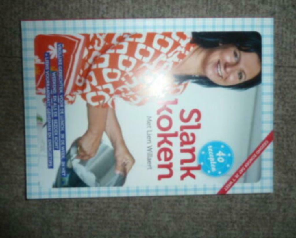 kook boek SLANK KOKEN MET LIEN WILLAERT 40 recepten, Livres, Livres de cuisine, Comme neuf, Cuisine saine, Enlèvement ou Envoi